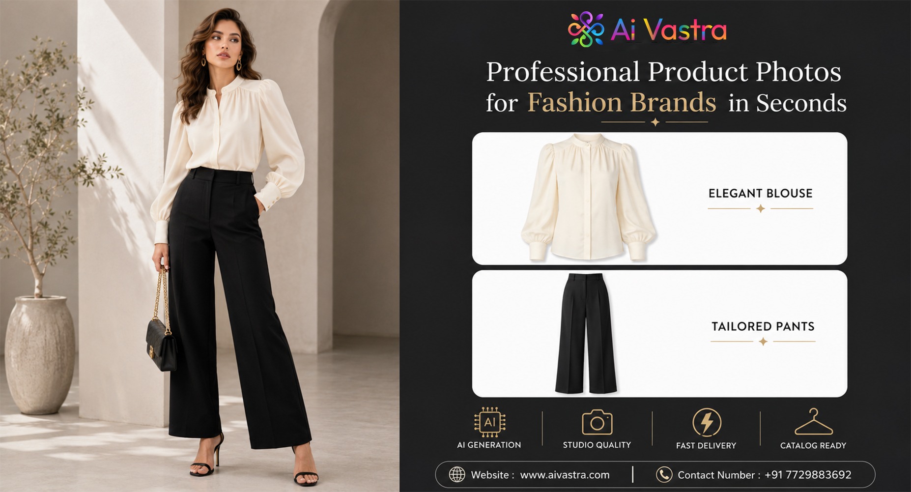 AI Vastra for Fashion Catalogue Creation Without Photoshoot